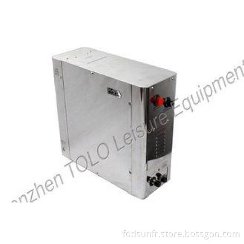 Digital and optional Sauna Steam Generator stainless steel